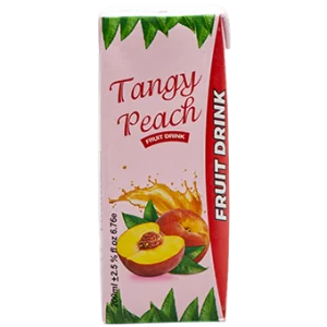 Tangy Peach Fruit Drink 200 ml