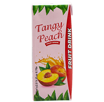 Tangy Peach Fruit Drink 200 ml